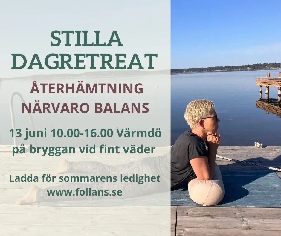 Landa in på ett dagretreat på Värmdö!