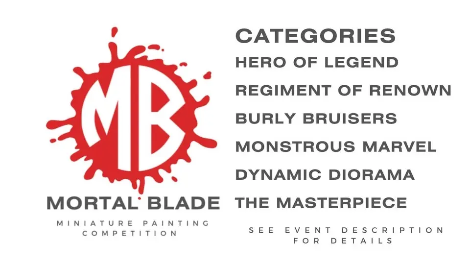 Mortal Blade Miniature Painting Competition