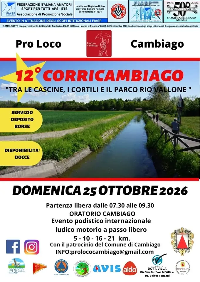 CorriCambiago 2026 XII