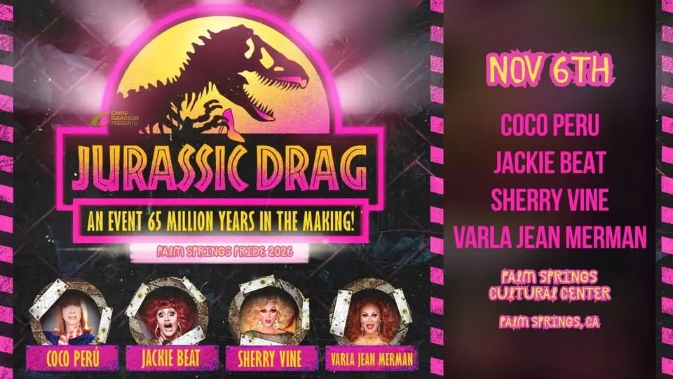 JURASSIC DRAG starring COCO PERU, JACKIE BEAT, SHERRY VINE and VARLA JEAN MERMAN | PS Pride 2026