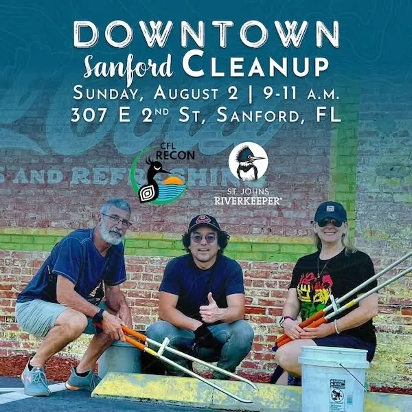 RECON + St Johns Riverkeeper DT Sanford Cleanup