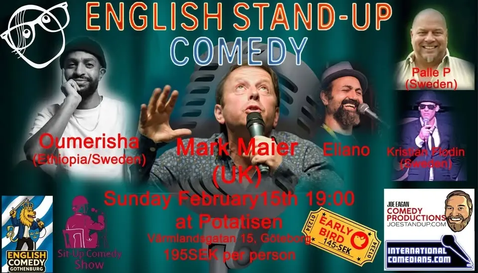 English Stand-up Comedy February Show