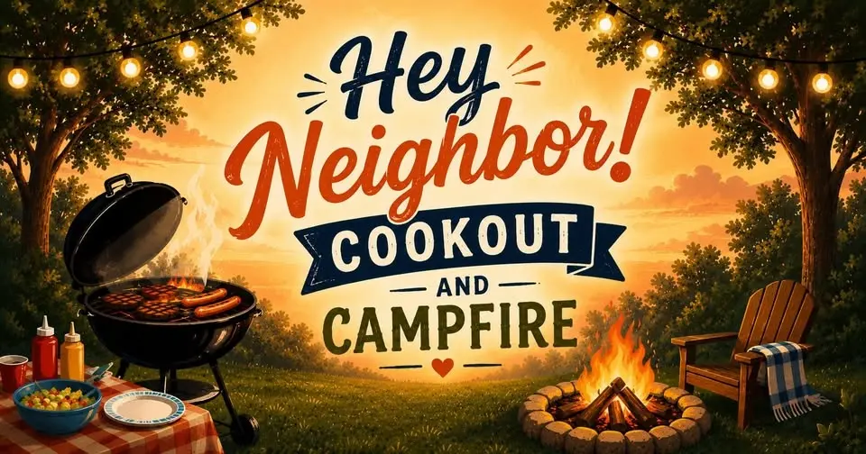 Hey, Neighbors! Summer Cookouts & Campfires