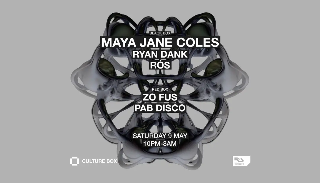 Maya Jane Coles / Ryan Dank / RÓS / Zo fus / Pab Disco