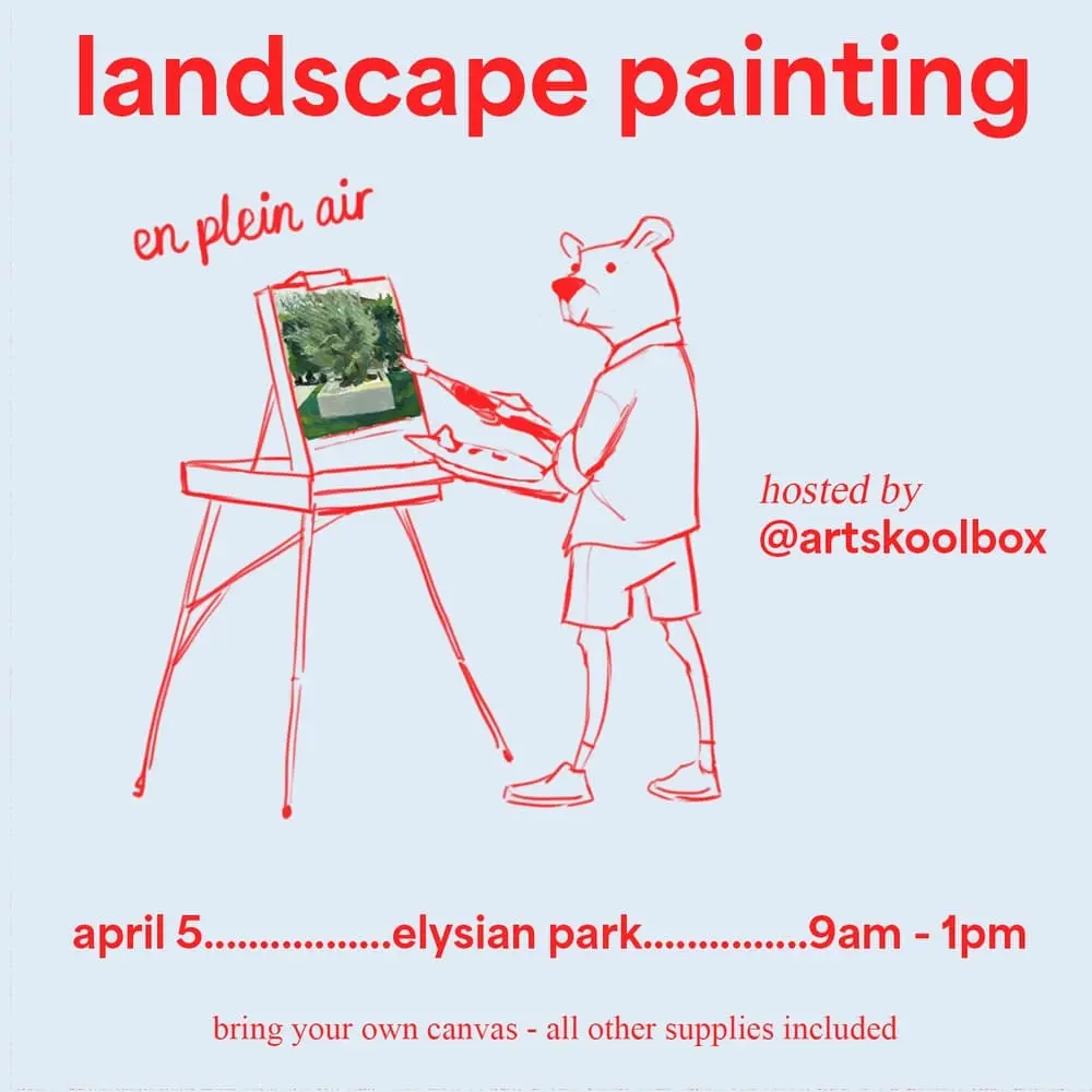 Oil Painting Class - Landscapes Elysian Park