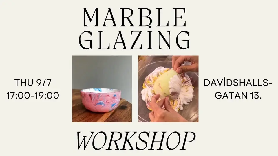 Marble Glazing Workshop At KUNST!
