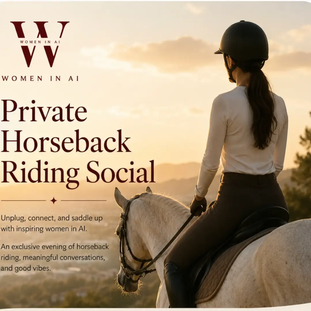 🐎 Women in AI Private Founders Horseback Riding Social