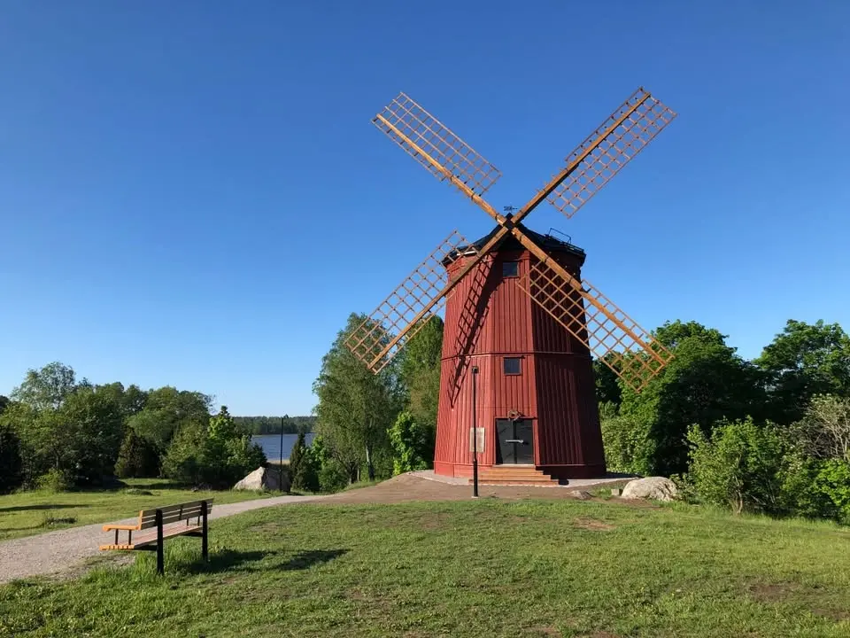 Valborgsöppet i Väsby kvarn vid Kvarnbadet