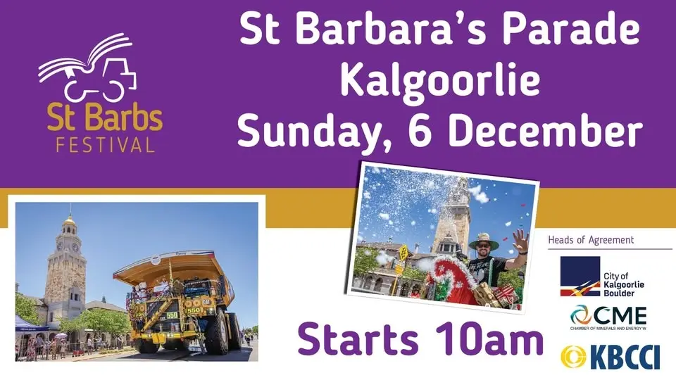St Barbara's Parade 2026