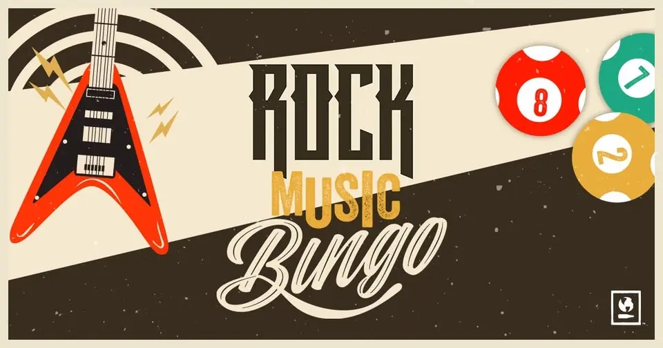 Rock Music Bingo