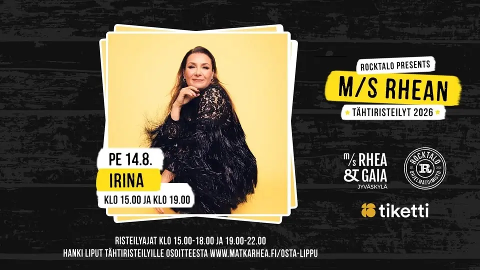Irina (duo) - M/S Rhean Tähtiristeilyt 2026