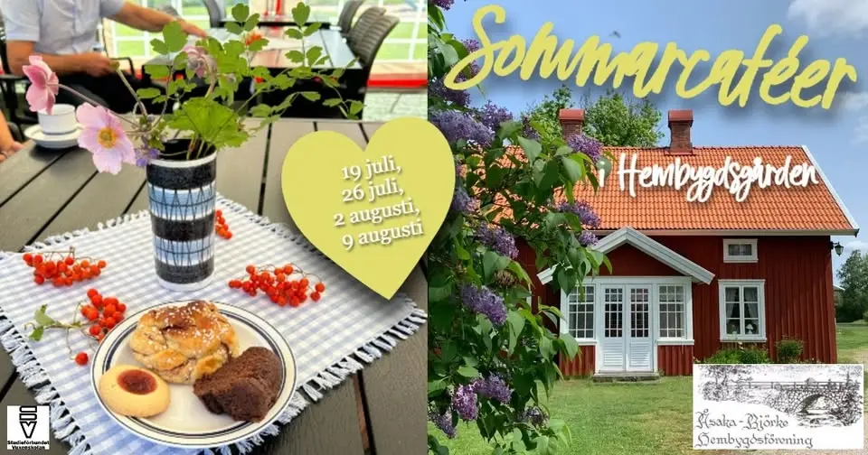 Sommarcafé i Hembygdsgården 19 juli
