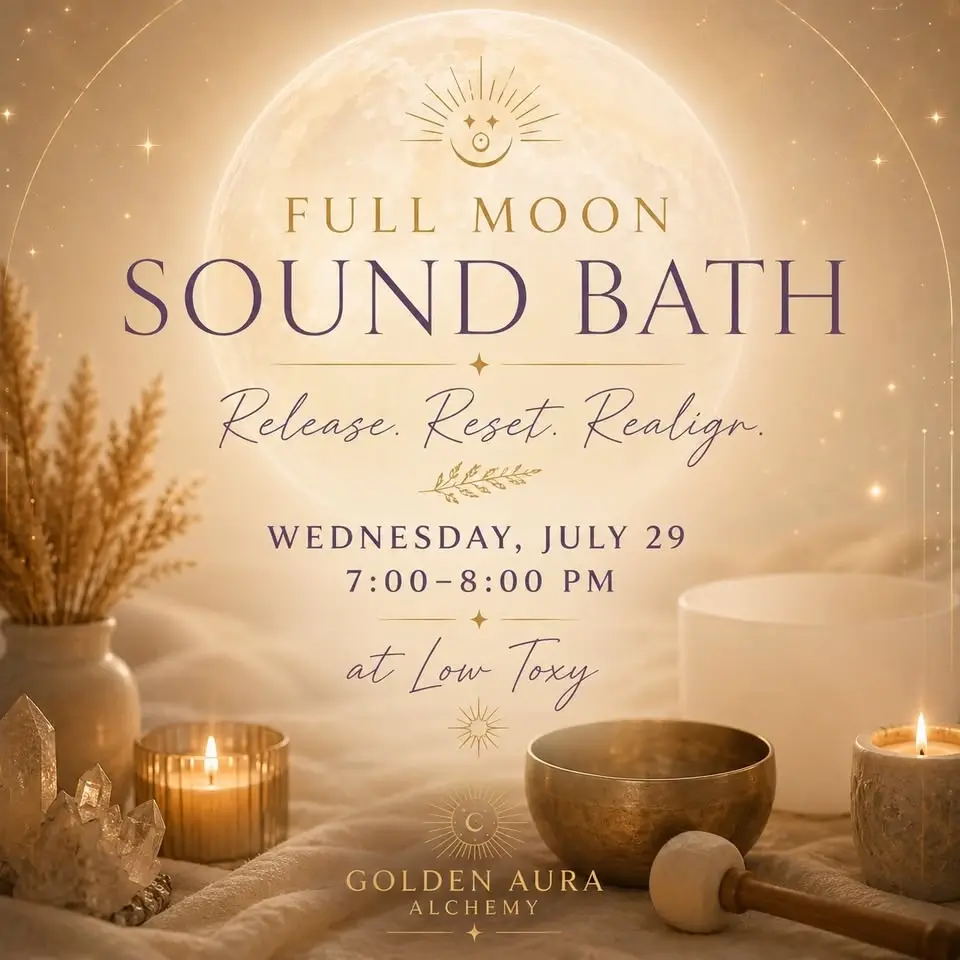 Full Moon Sound Bath at Low Toxy in Valley Junction