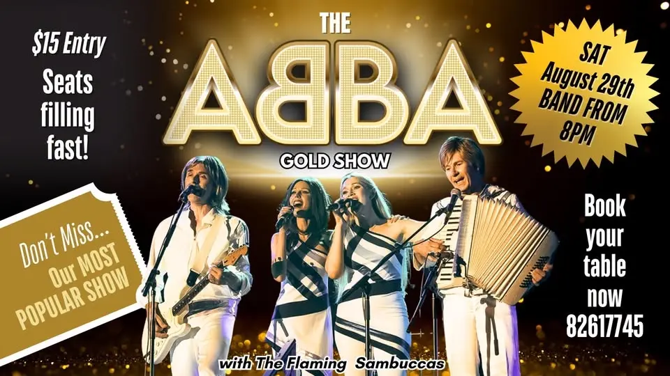 ABBA Gold with The Flaming Sambuccas