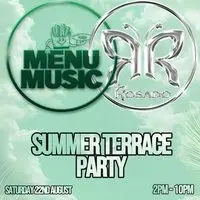 Menu Music x Rosado - Summer Terrace Party