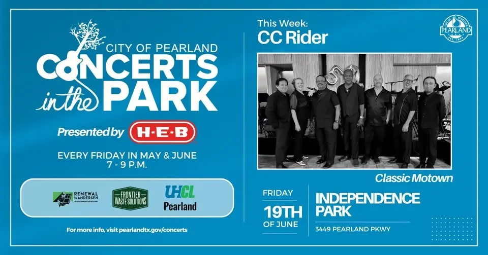 Concerts in the Park presented by H-E-B: CC Rider