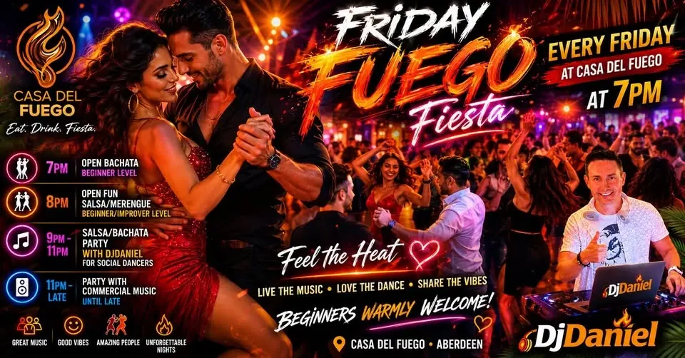 FRIDAY FUEGO FIESTA New Salsa Course!💃🕺🥳🔥