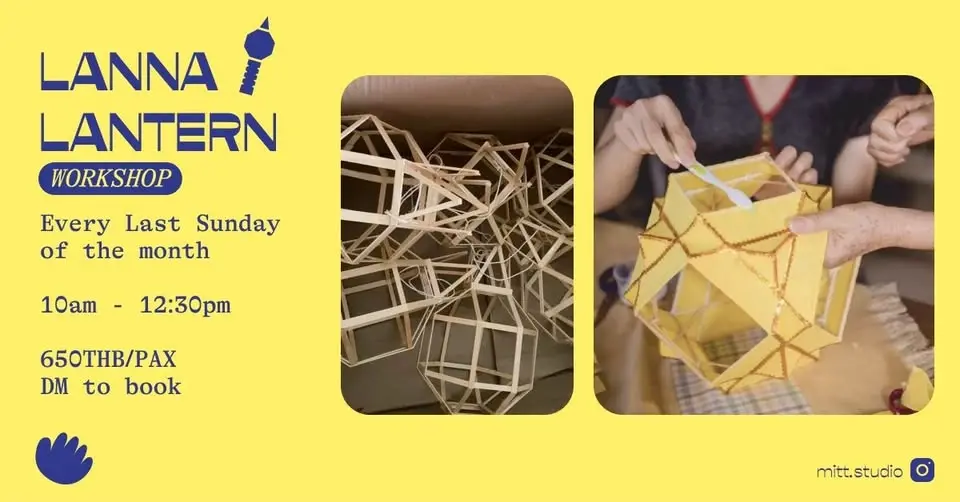 Lanna Lantern Making Workshop ✨