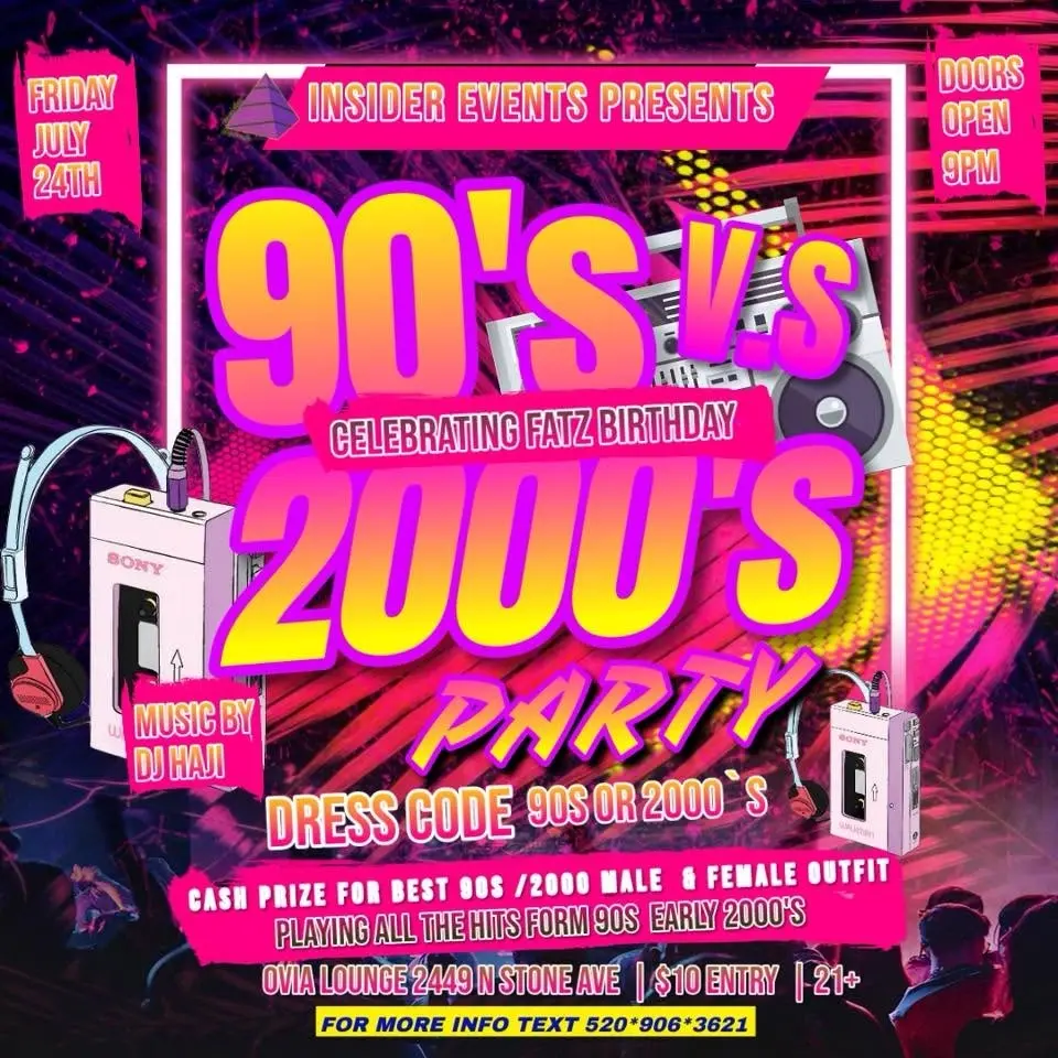 90’s Vs 2000’s Hip Hop & R&B Party