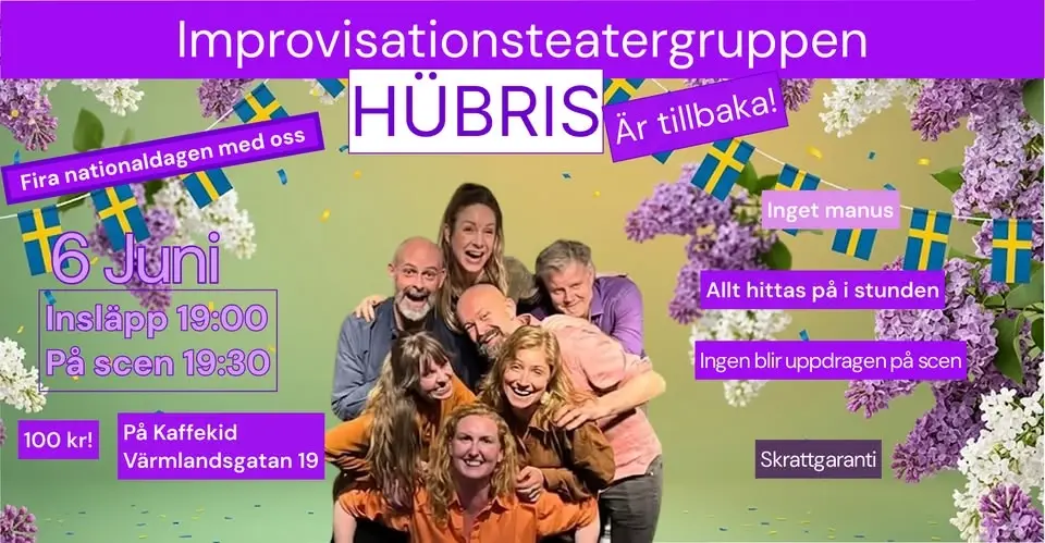 HÜBRIS IMPRO à la nationaldag