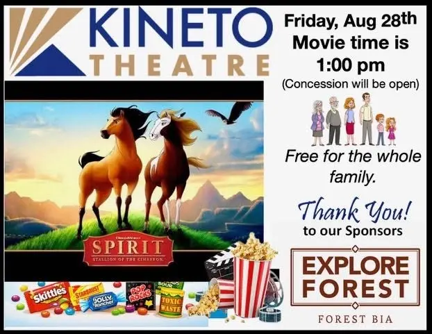 Free Family Movie on BIA Kids’ Day - Spirit