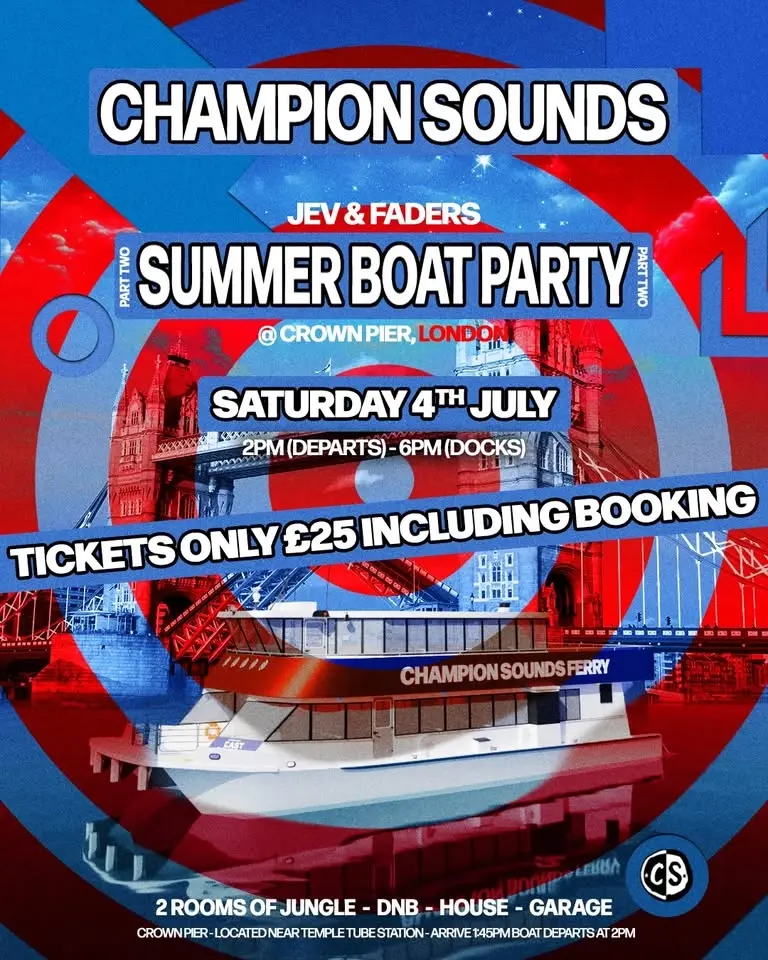 CHAMPION SOUNDS SUMMER BOAT PART 2