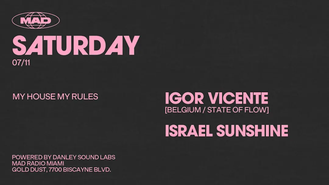 My House My Rules: Igor Vicente / Israel Sunshine