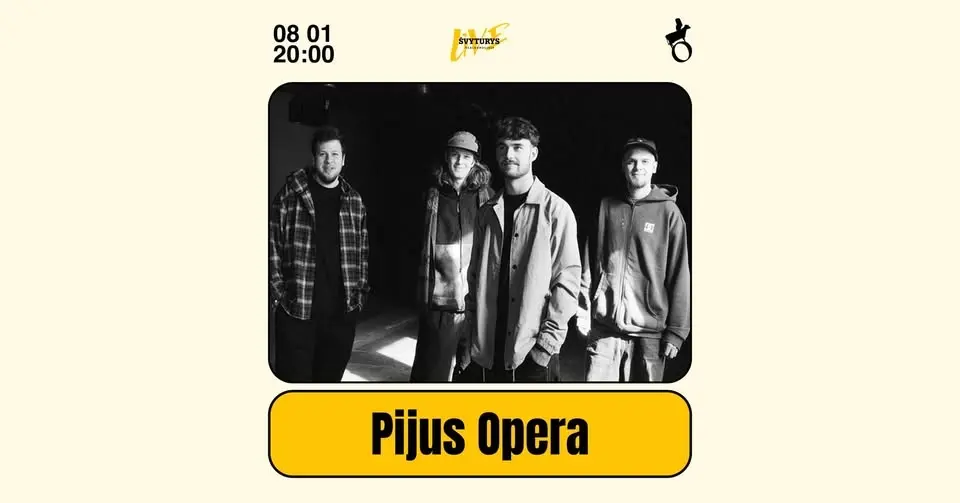 Švyturys Nealkoholinis LIVE: Pijus Opera | Vasaros terasa