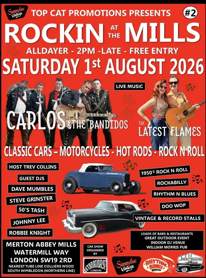 ROCKIN at the MILLS #2 (FREE EVENT)