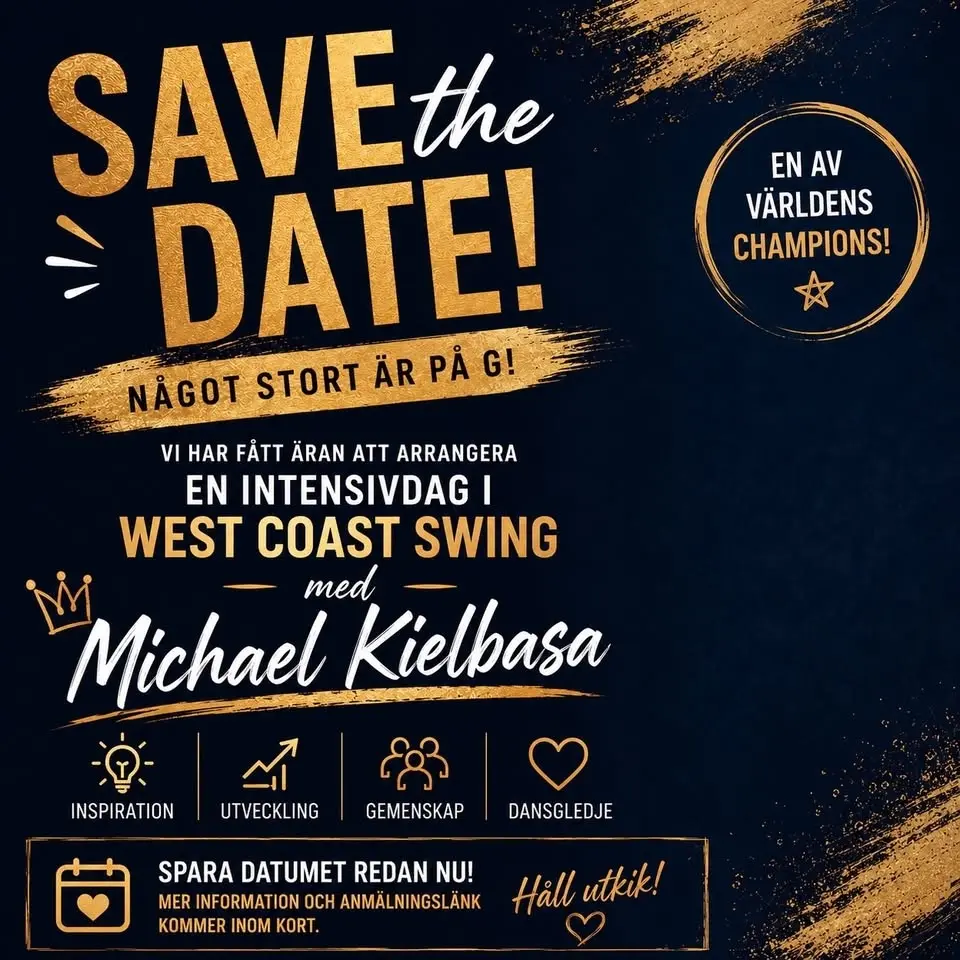 ‼️Save the date‼️ Michael Kielbasa kommer till Motala!