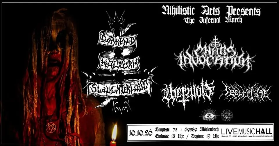 Nihilistic Art`s THE INFERNAL MARCH / Live Music Hall / WEIHER