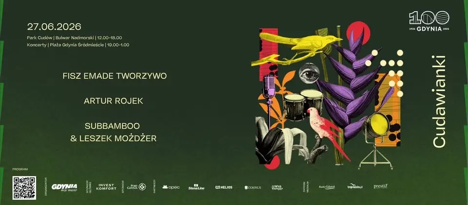 Lato zaczyna się #wGdyni. Cudawianki 2026
