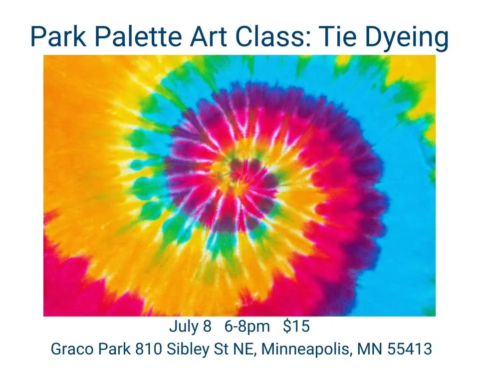 Park Palette Art Class: Tie Dyeing