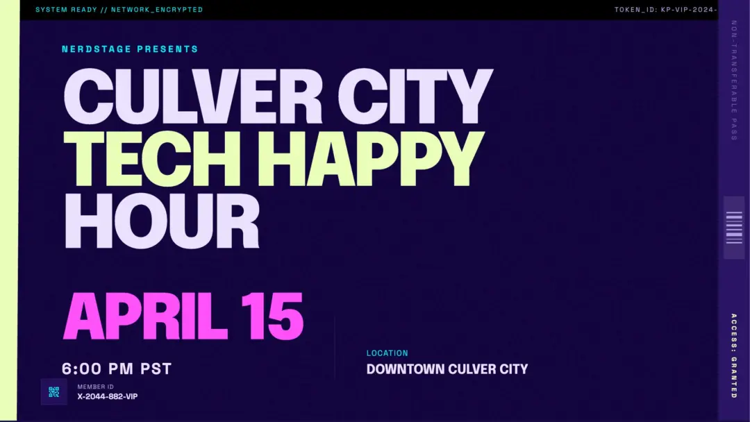 Culver City Tech Happy Hour