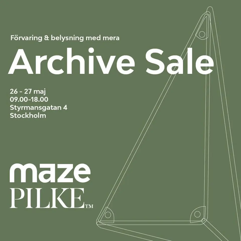 ARCHIVE SALE Maze & Pilke