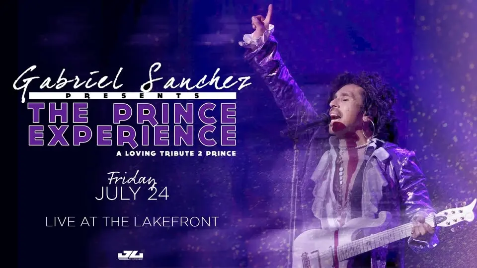 The Prince Experience starring Gabriel Sanchez at Live at the Lakefront