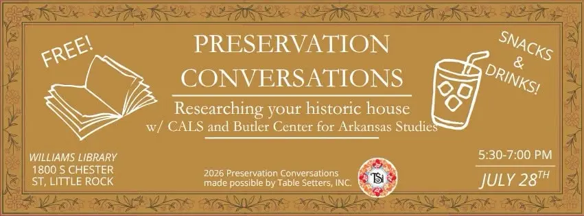 Preservation Conversation: Researching your historic home with CALS and the Butler Center