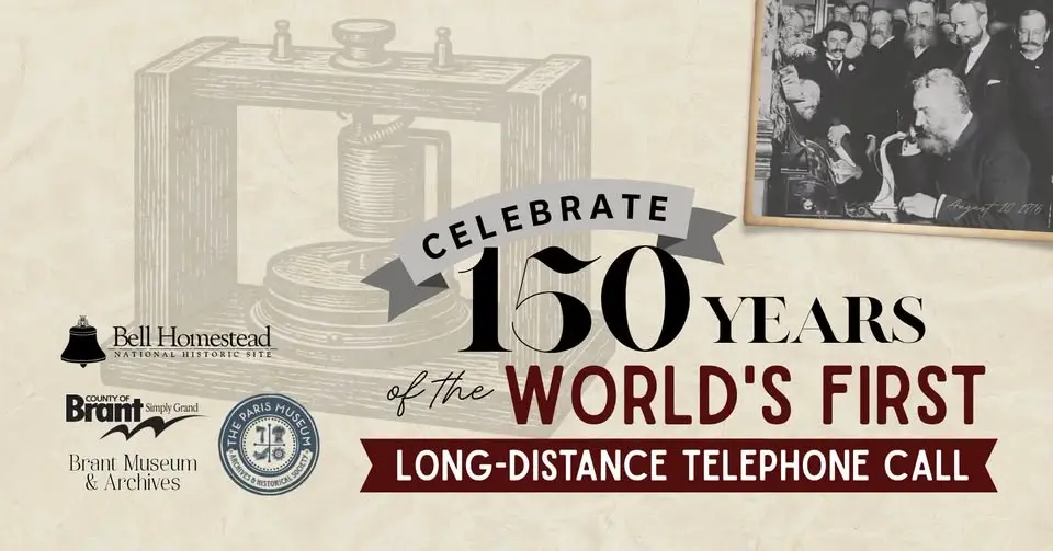 The 150th Anniversary of the First Long Distance Phone Call