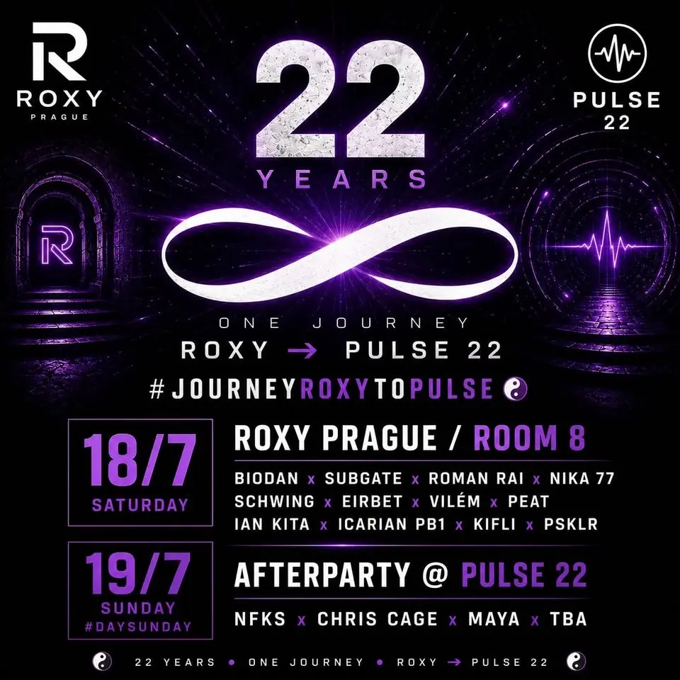 Journey Roxy to Pulse ☯️ 22years 🍀