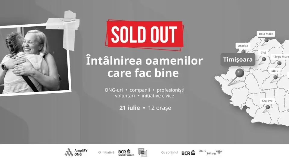 [SOLD OUT] 💙 NGOs Night Out ajunge pe 21 iulie în Timișoara