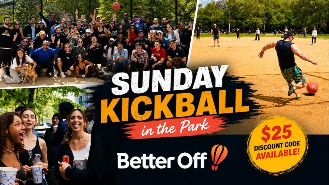 ☀️ Summer Kickball is OPEN! Info/Photos/Discount Code 👇