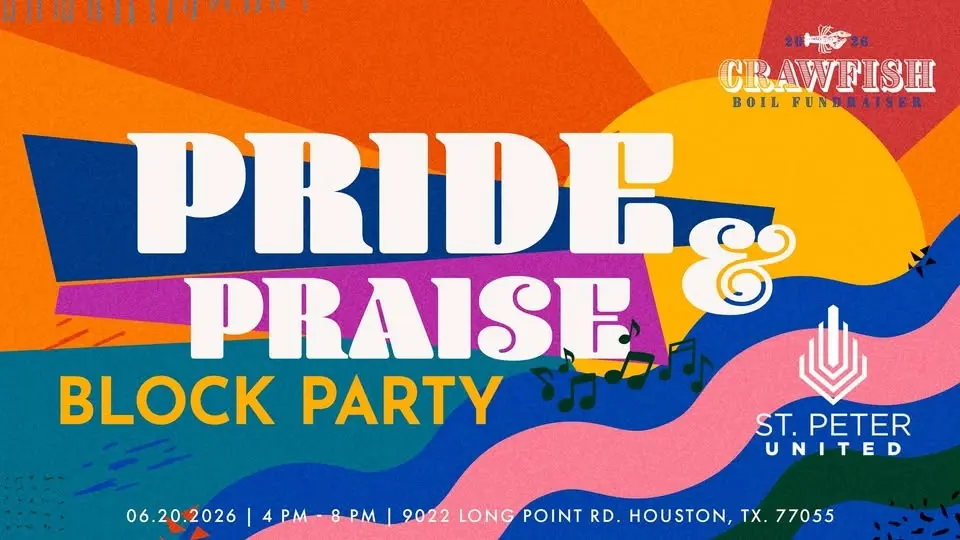 🏳️🌈 PRIDE & Praise Block Party & Crawfish Boil 🦞