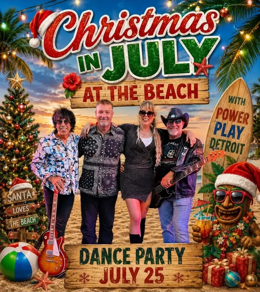 Christmas in July & FIREWORKS with Power Play Detroit!!