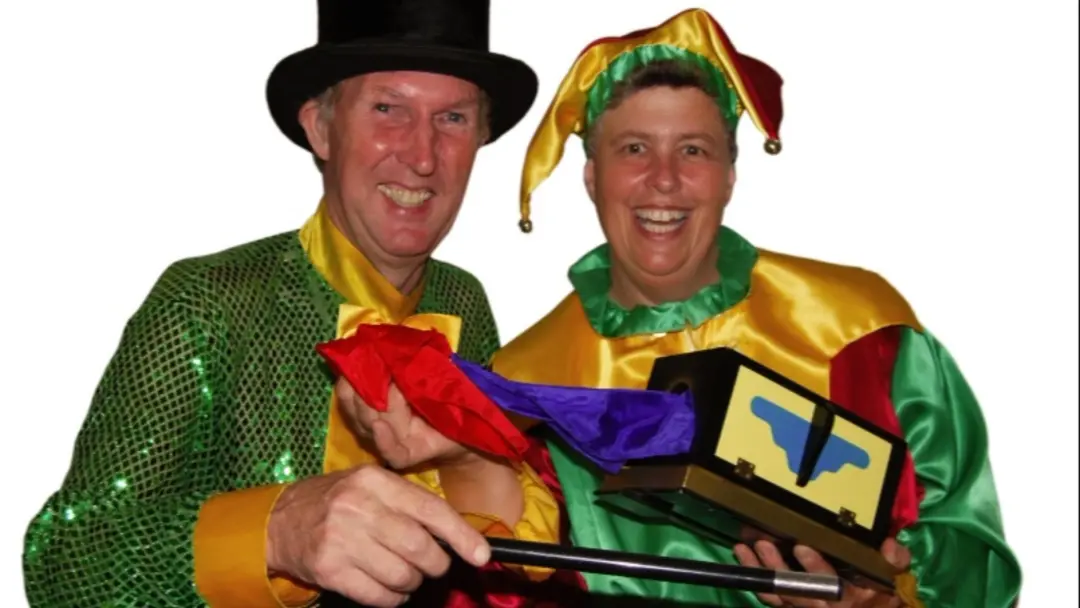 Barnkultur på Kinnekulle: Trollerishow