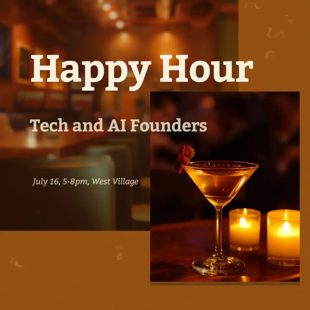 Tech and AI Founder Night!- West Village