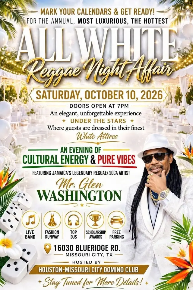 All White Reggae Night