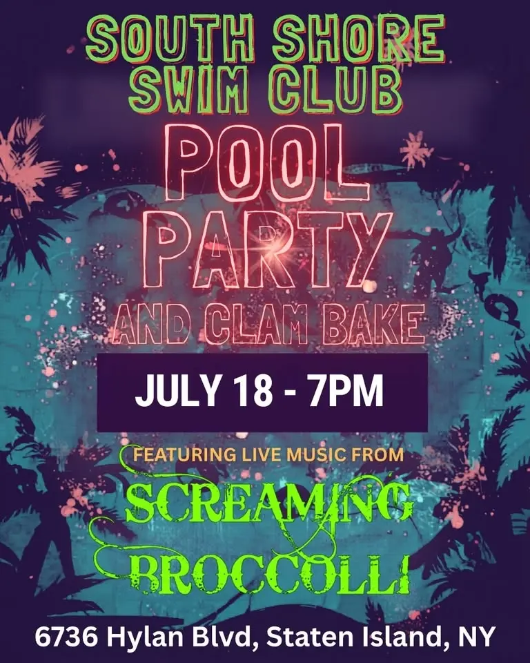 Pool Party with The Broc at South Shore Swim Club