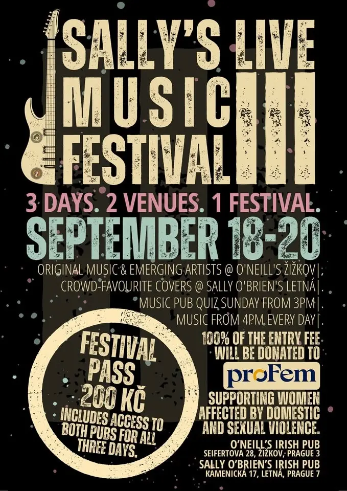 Sally's Live Music Festival III