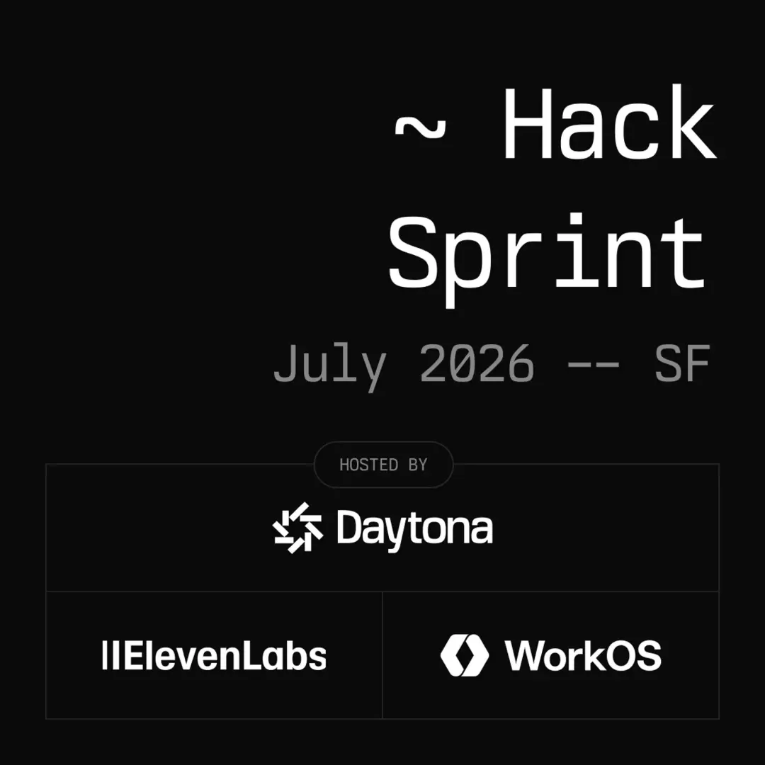 Daytona HackSprint w/ Braintrust - SF, July 2026