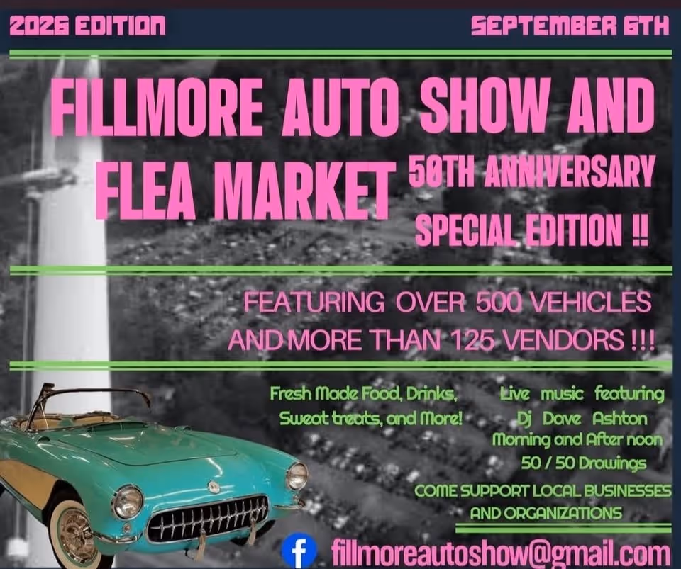 Fillmore Glen State Park Flea Market & Car Show